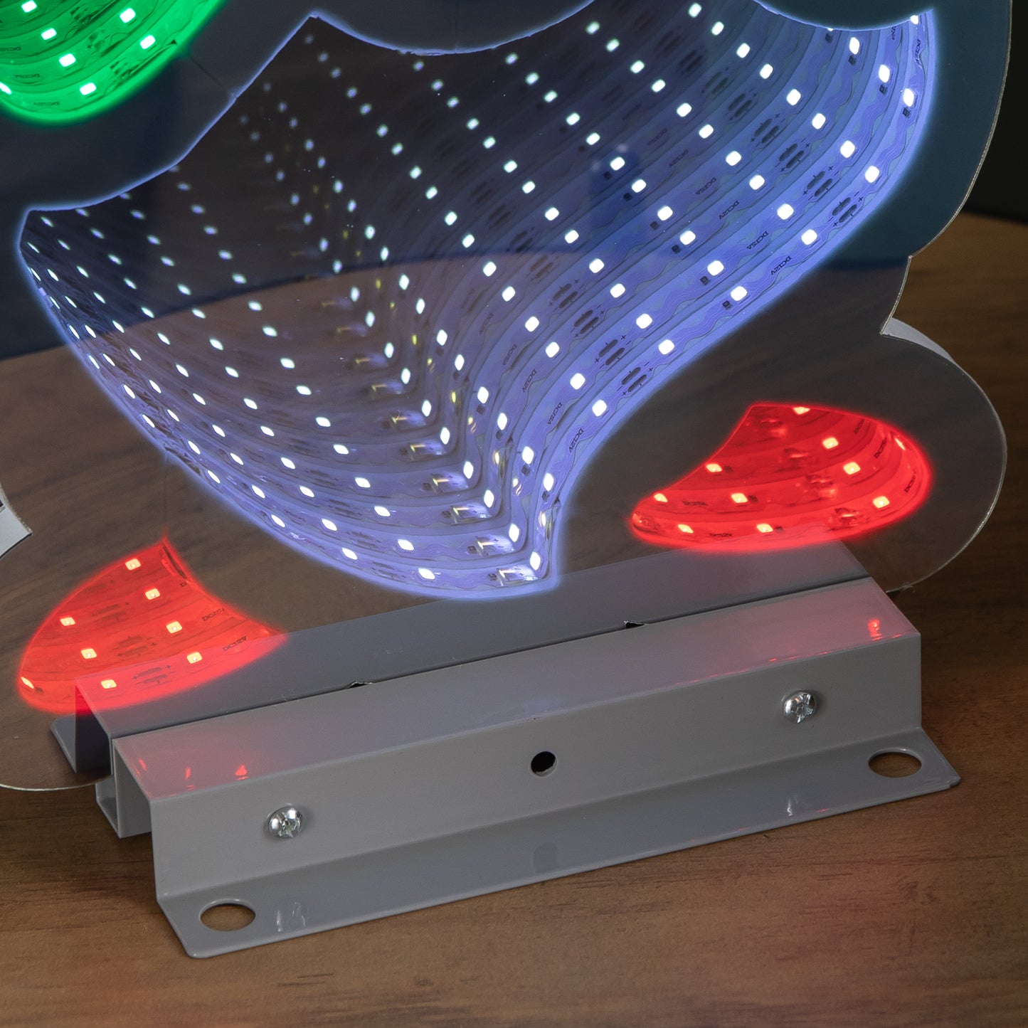 40cm Light up Christmas Gonk Infinity Light with Multi-Coloured LEDs