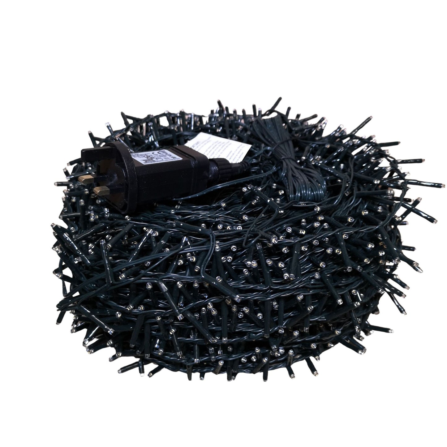 3000 LED 75m Premier TreeBrights Indoor Outdoor Christmas Multi Function Mains Operated String Lights with Timer in in Rainbow