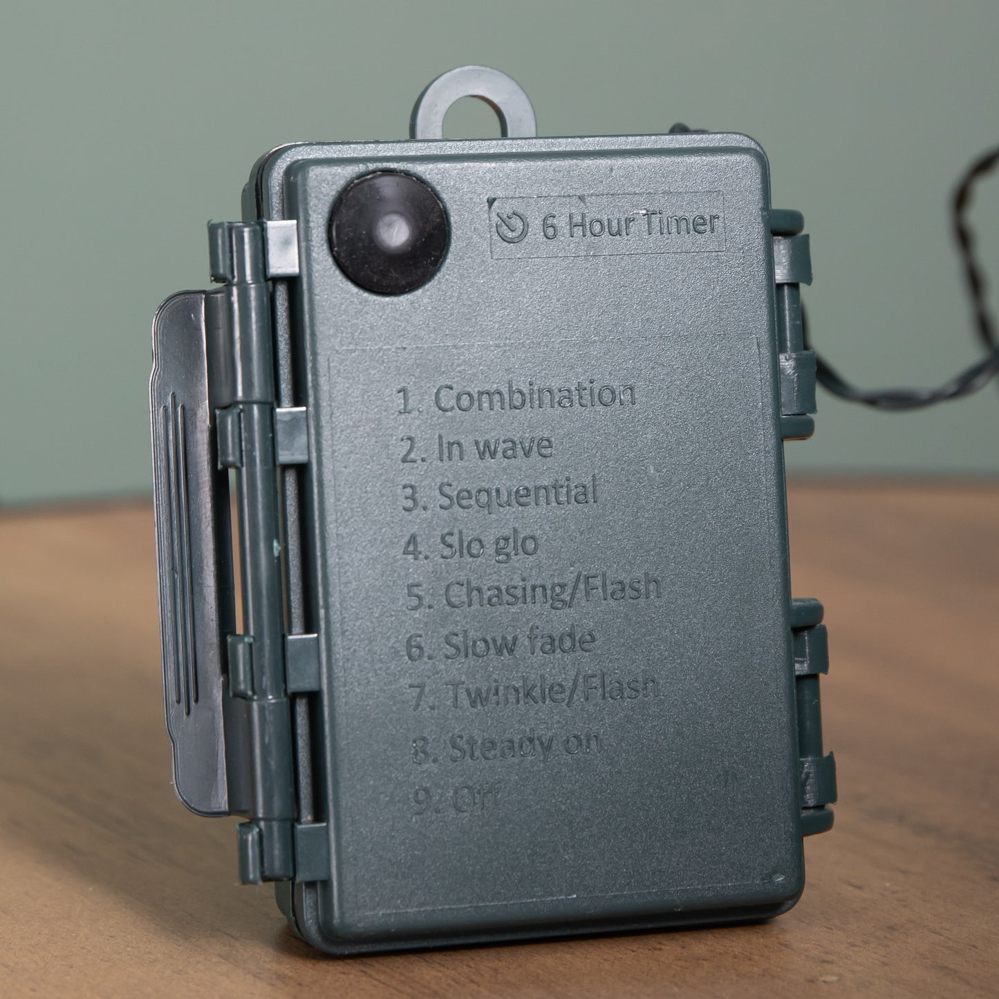 20m Battery Operated Multi-Action Christmas String Lights with 200 Multi-Coloured LEDs