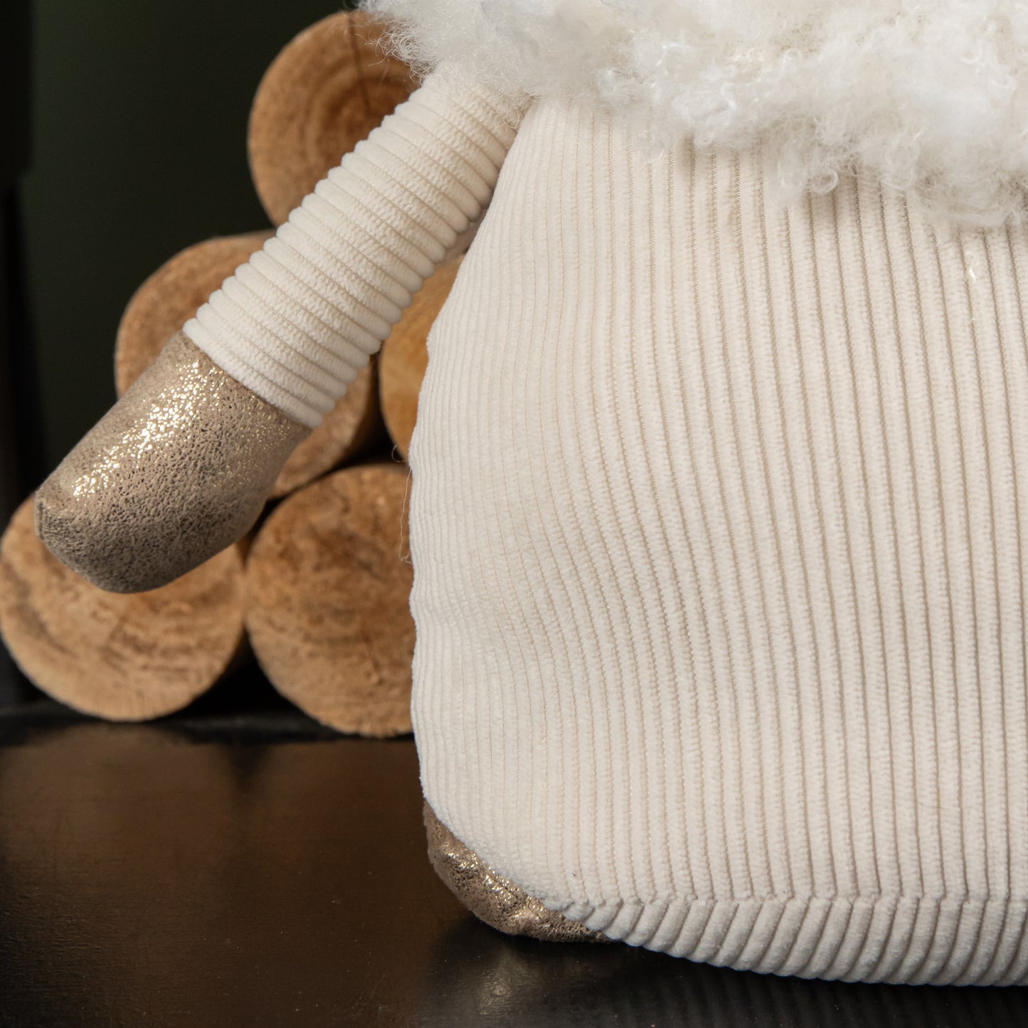 40cm Extra Large White Super Soft Christmas Snow Gonk Decoration