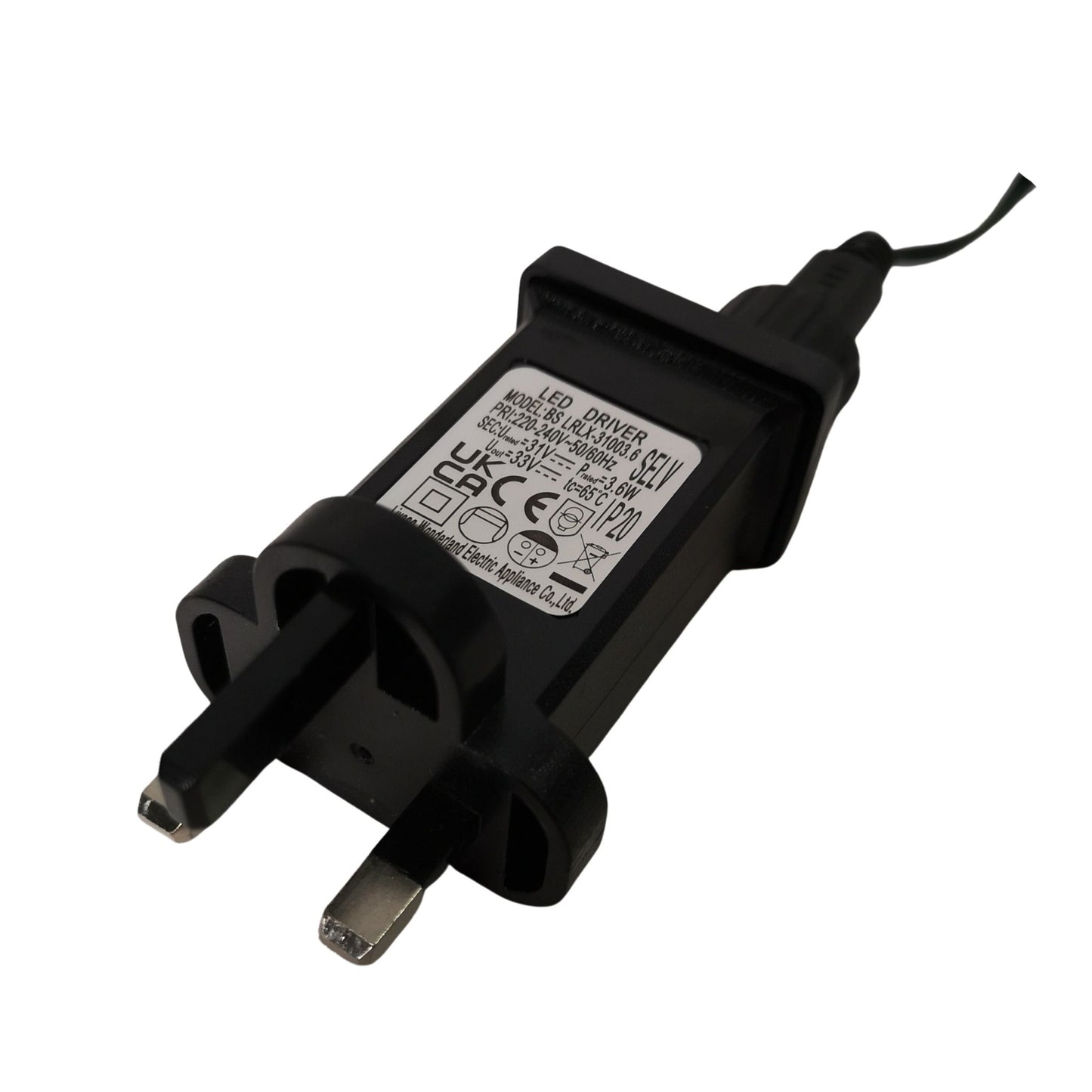 15m 300 LED Multi-action Pine Cone Christmas Lights in White