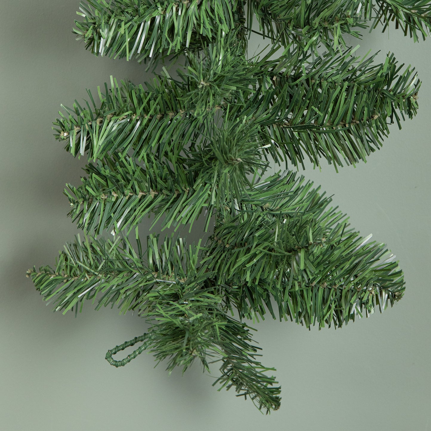2.7m (9ft) Plain Green Imperial Pine Christmas Garland