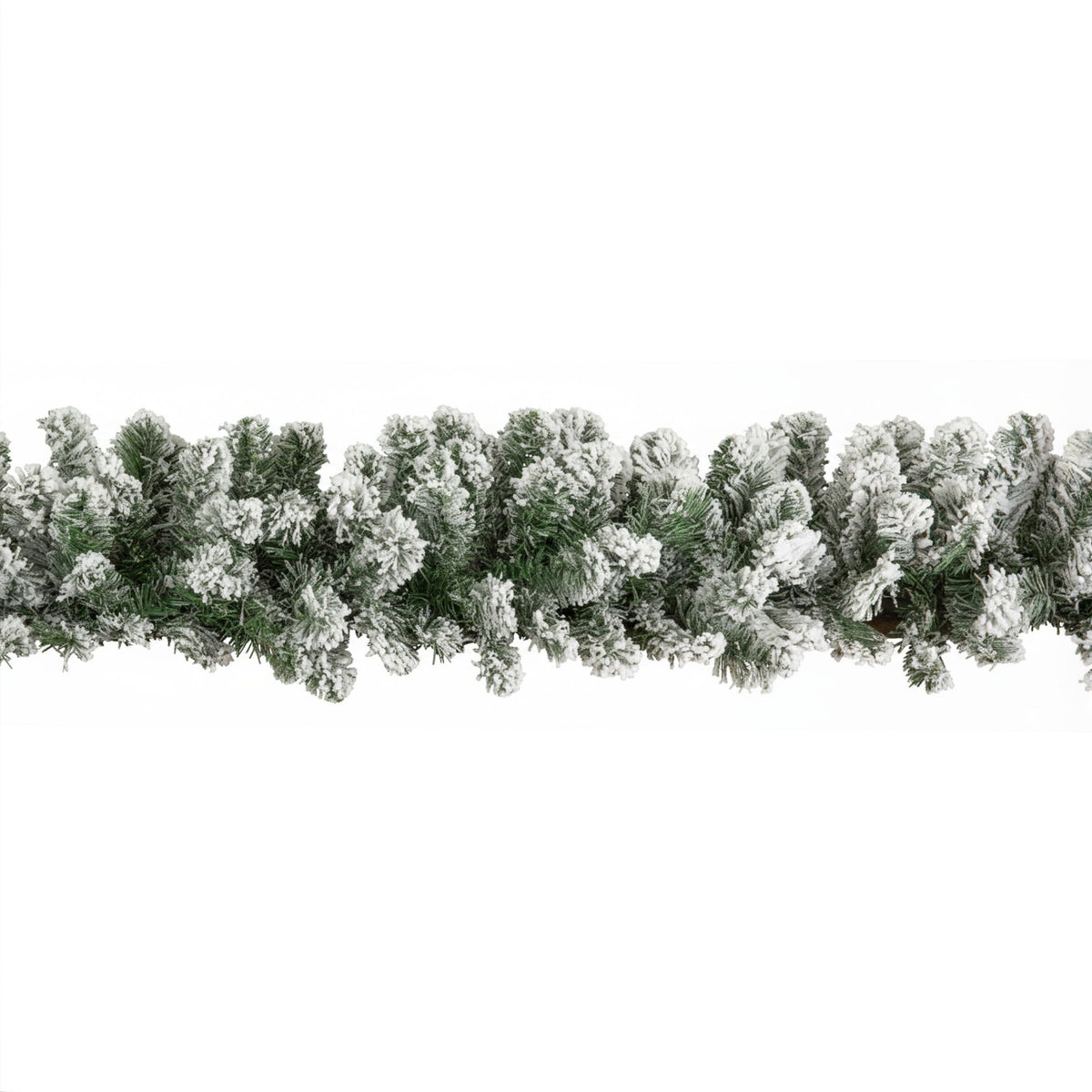 30 x 270cm 9ft Kaemingk Luxury Green Christmas Imperial Garland Snowflocked