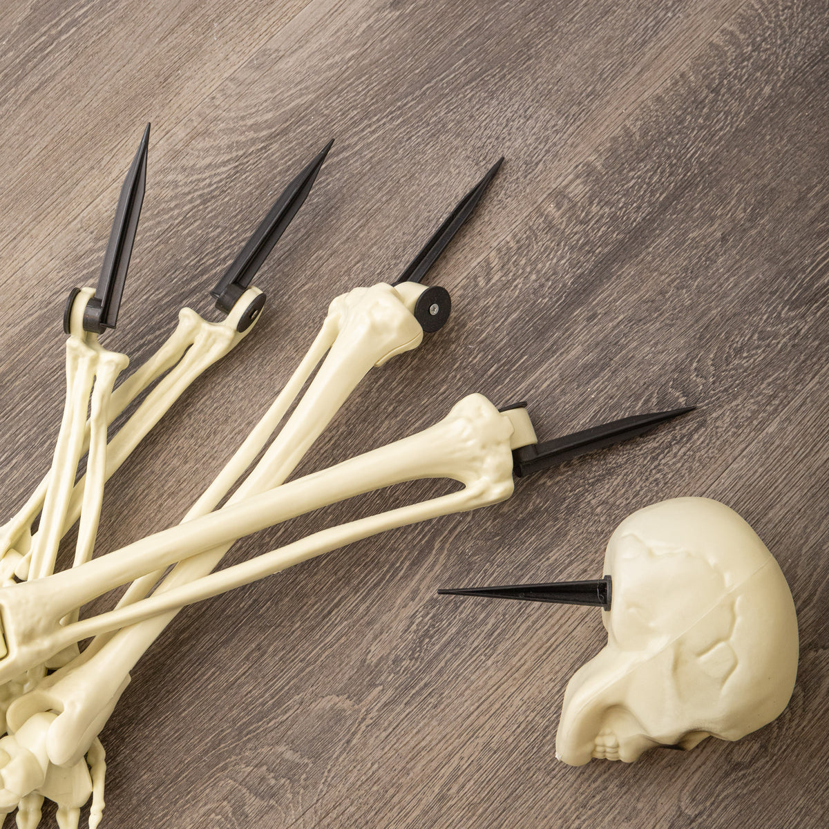 95cm Halloween BoneYard Bones Skeleton Decoration with Ground Stakes
