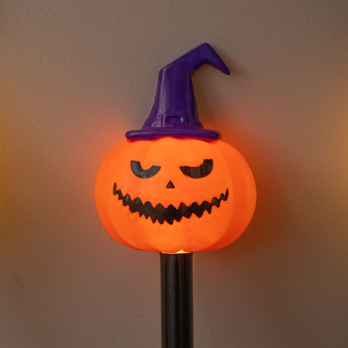 Set of 6 Halloween Light Up Pumpkin & Ghost Path Lights with Ground Stakes