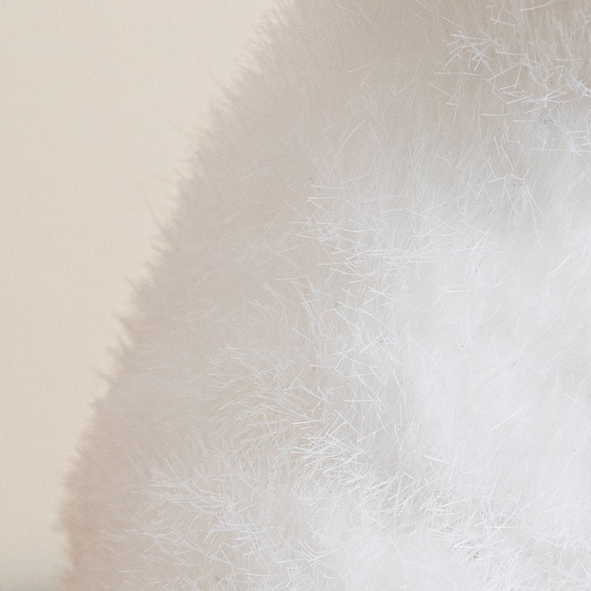25cm Freestanding Flocked Polar Bear Christmas Decoration