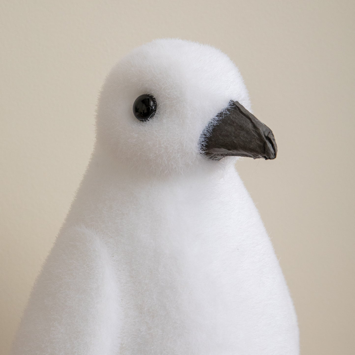 36cm Large Flocked Penguin Christmas Decoration
