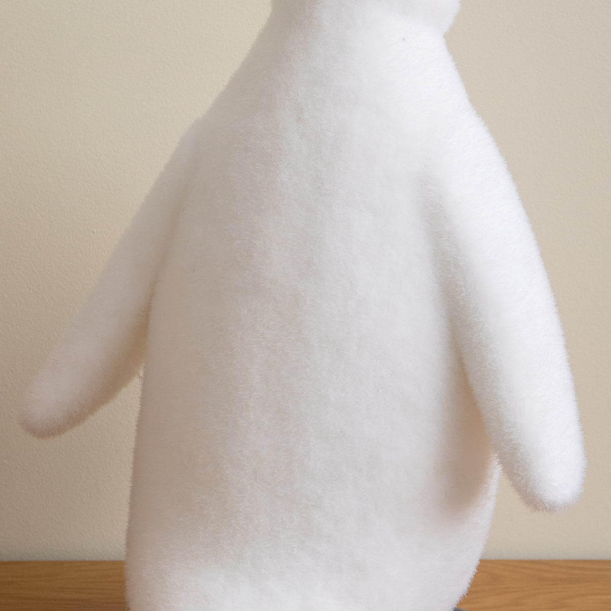 36cm Large Flocked Penguin Christmas Decoration