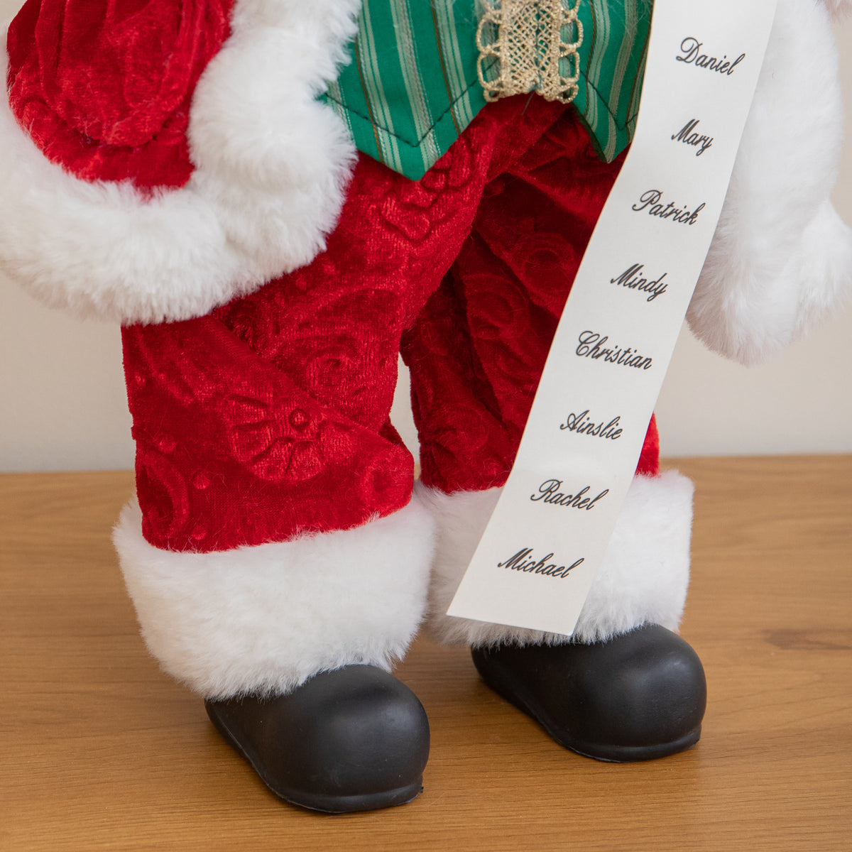40m Standing Santa Claus Christmas Decoration with Gift Sack
