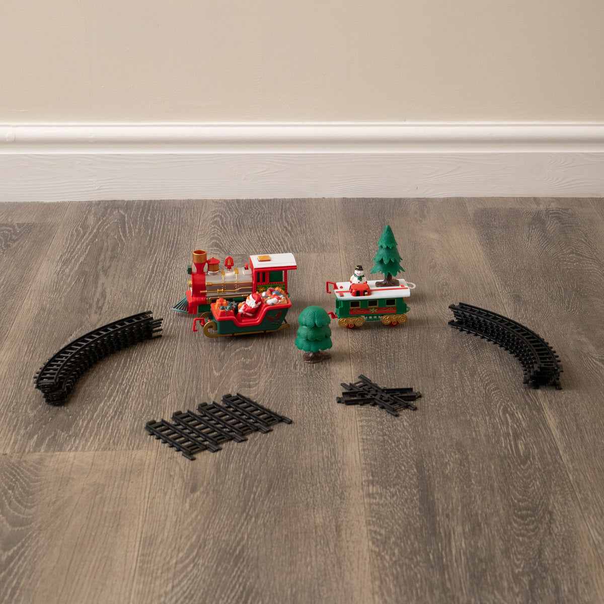 Christmas Musical Train Set with Lights & 3 Track Layouts