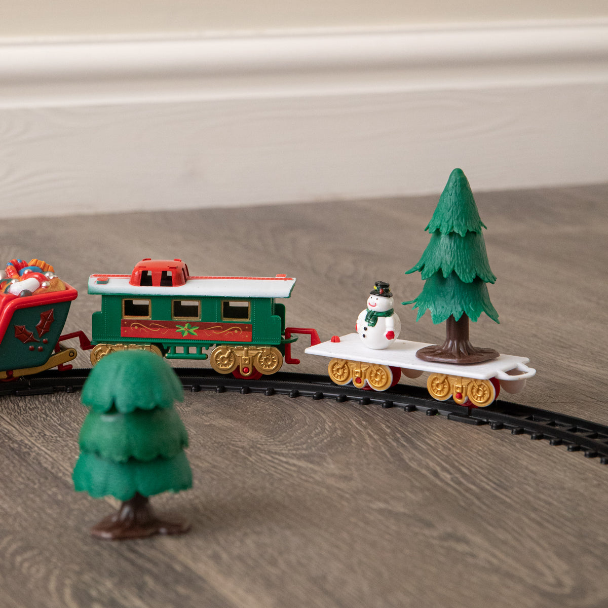 Christmas Musical Train Set with Lights & 3 Track Layouts