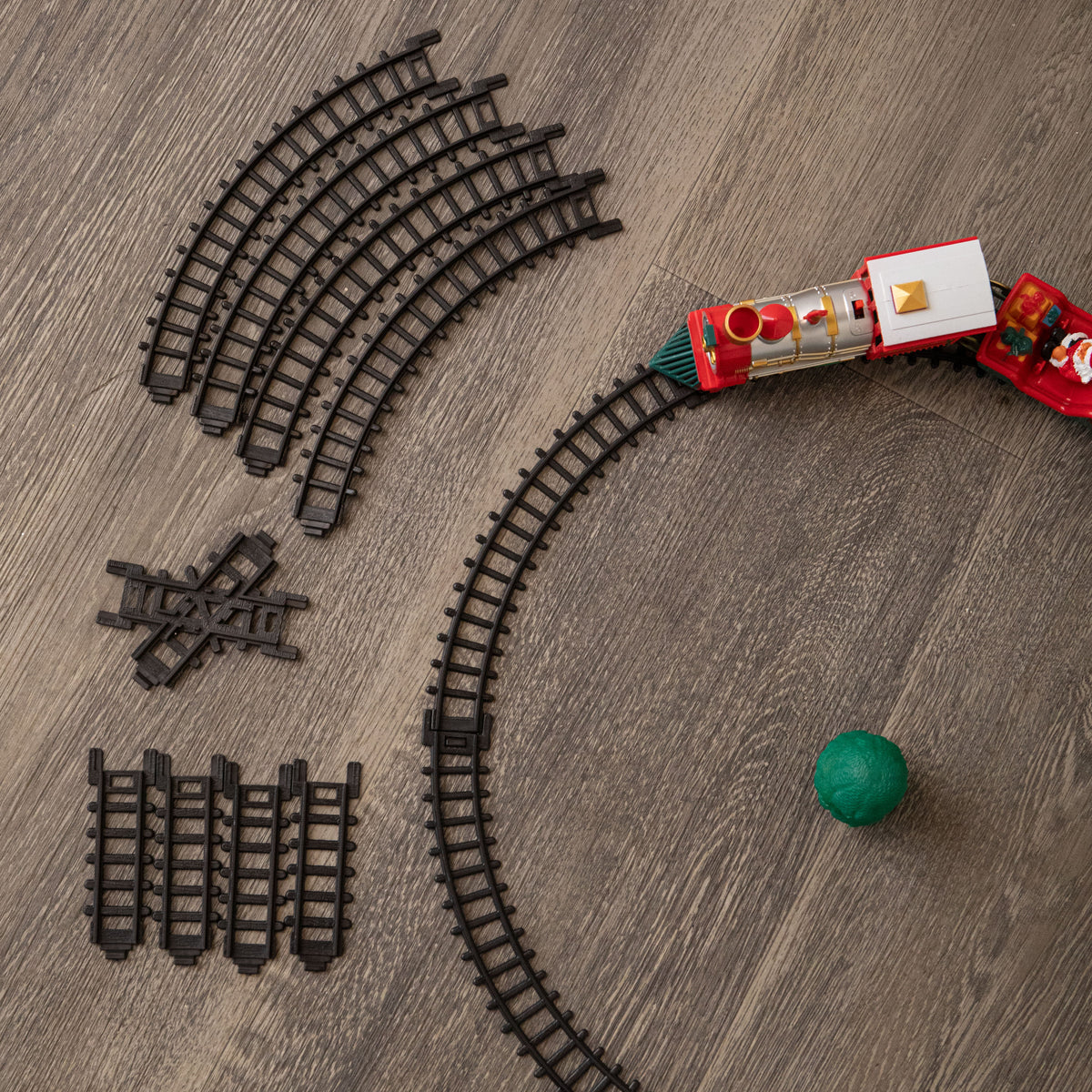 Christmas Musical Train Set with Lights & 3 Track Layouts