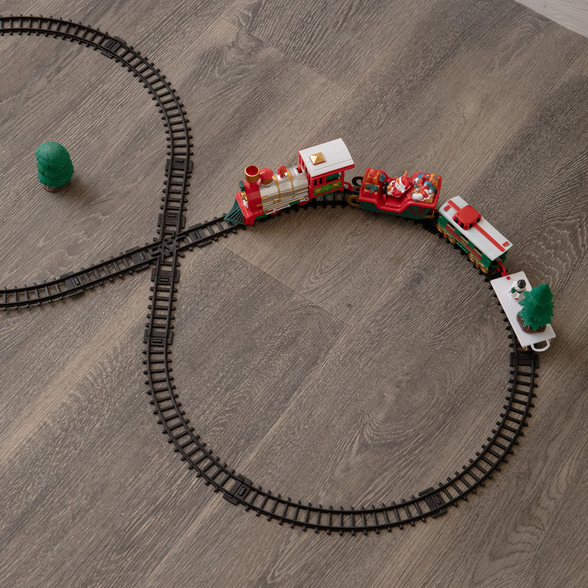 Christmas Musical Train Set with Lights & 3 Track Layouts