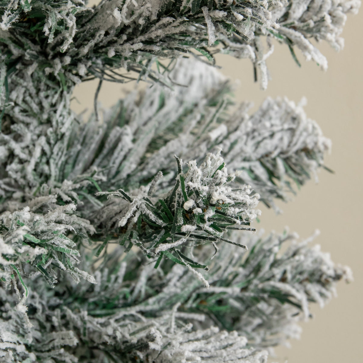 90cm Snowy Fir Christmas Tree with Jute Bag Stand