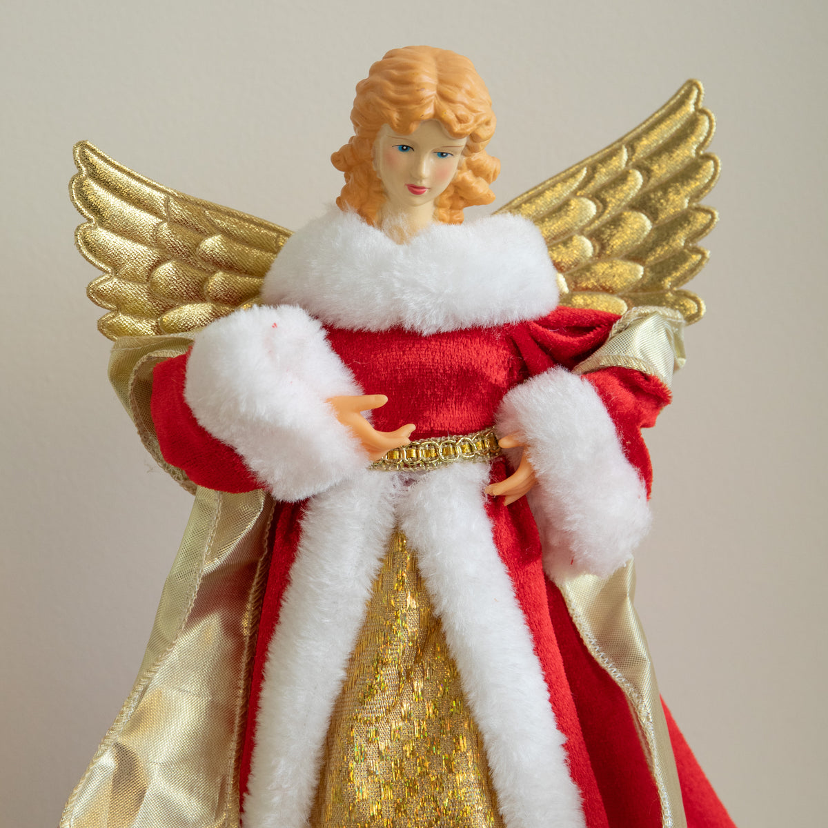 30cm Traditional Christmas Angel Tree Topper Decoration