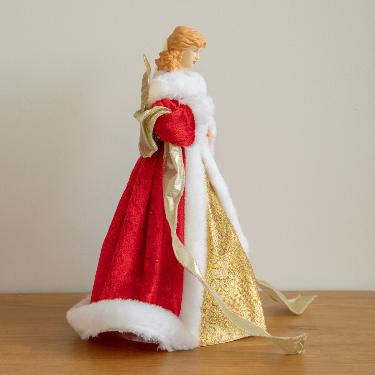 30cm Traditional Christmas Angel Tree Topper Decoration