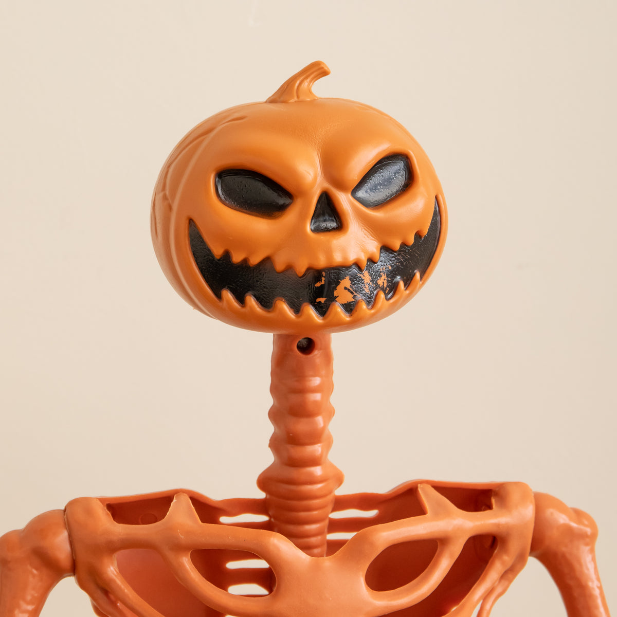 90cm Poseable Pumpkin Skeleton Hanging Halloween Decoration