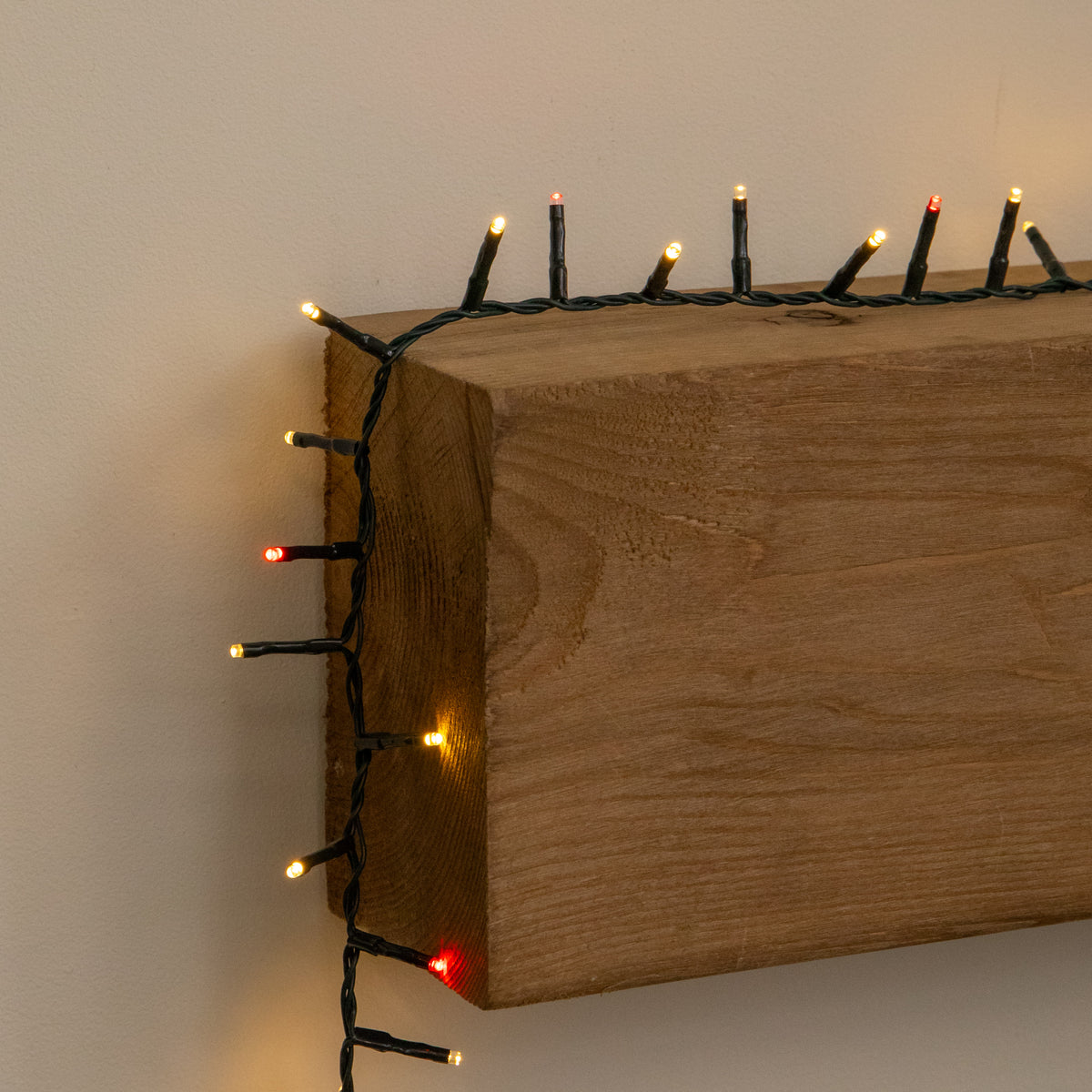 37.5m 1500 LED TreeBrights Christmas String Lights in Red & Warm White