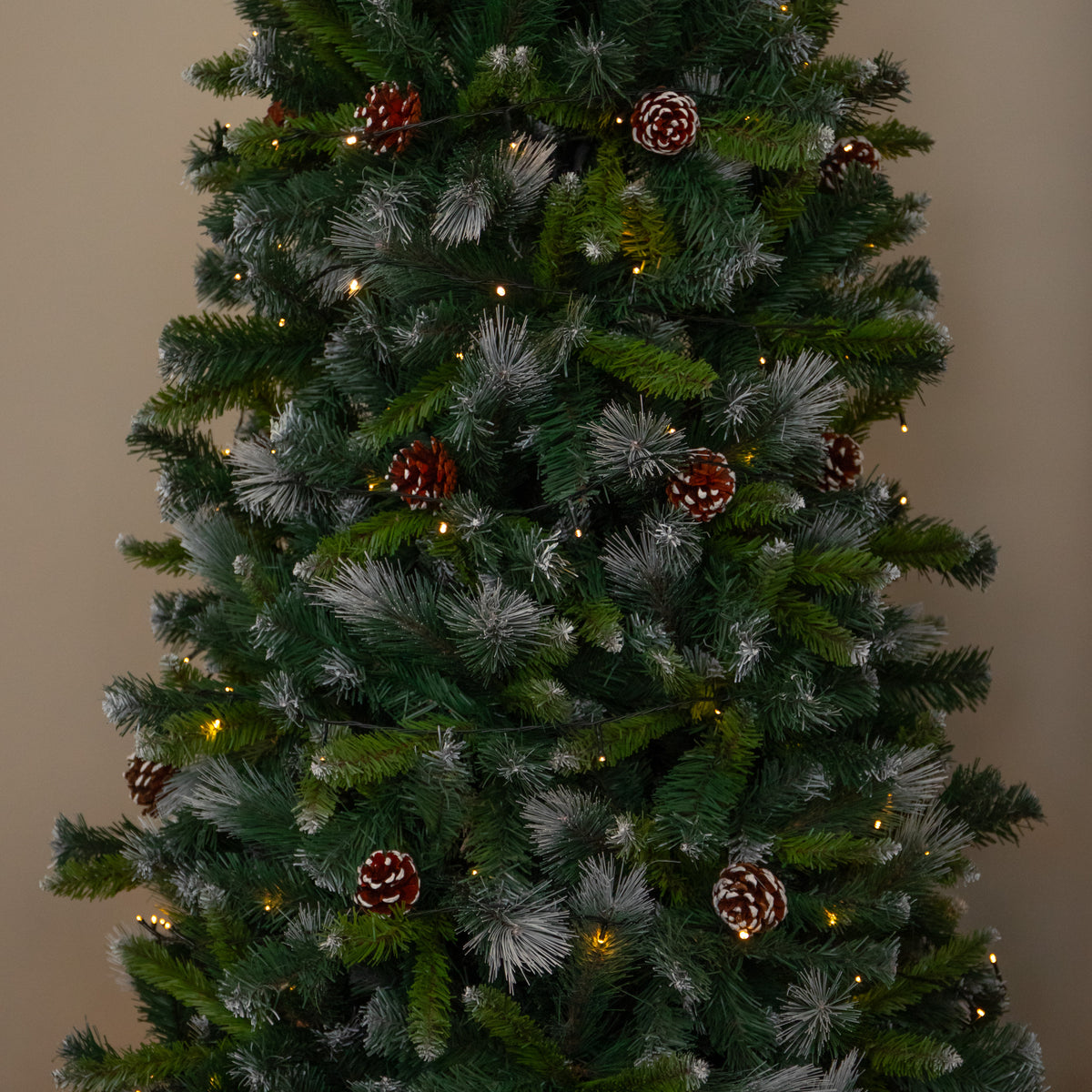 20m 200 LED Multi-Action Christmas String Lights in Warm White