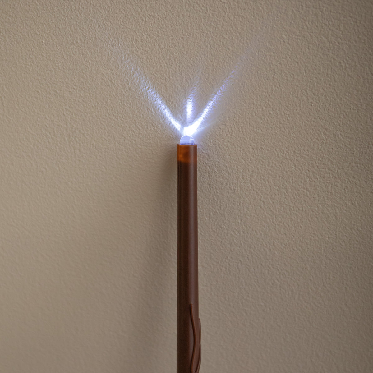 Set of 10 Floating LED Christmas Candles with Magic Wand