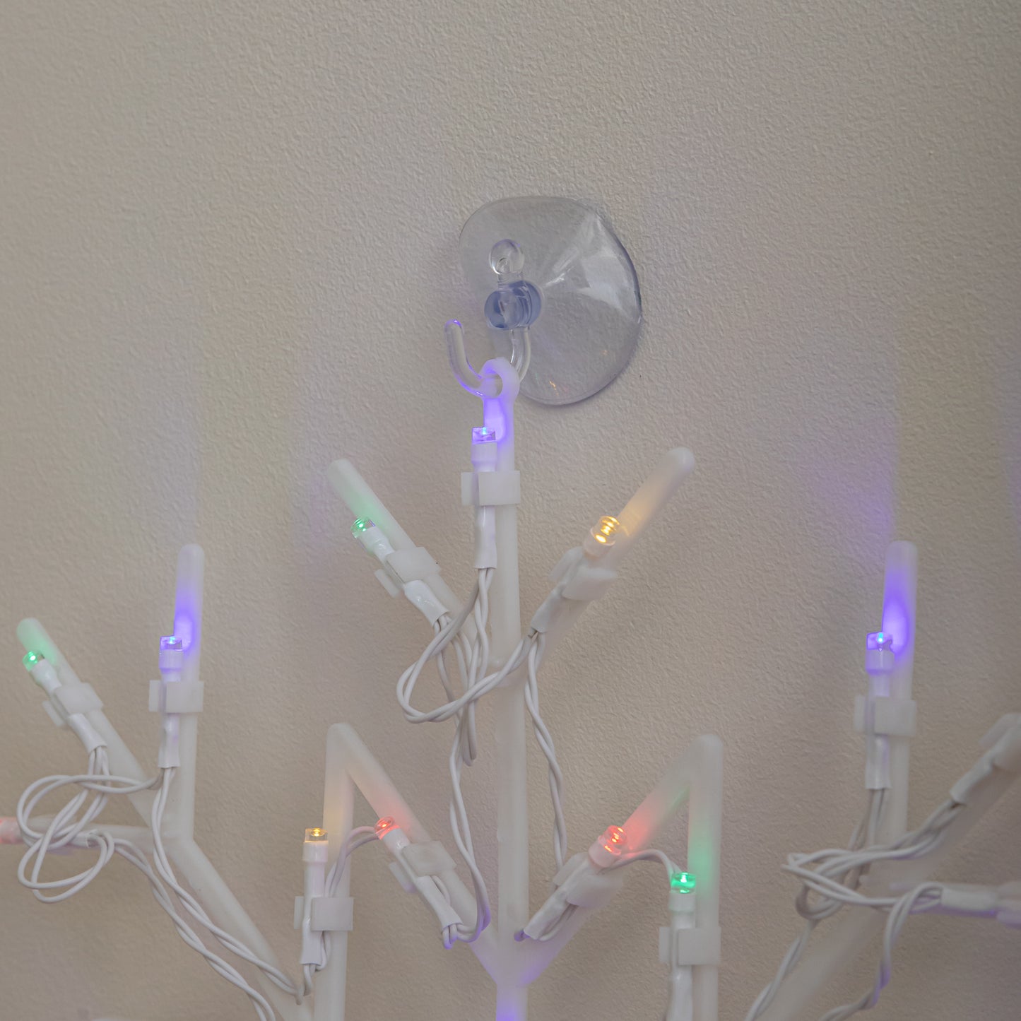 34cm Battery Operated Light up Christmas Snowflake with Multi-Coloured LEDs
