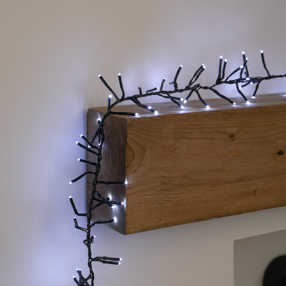 5m 500 LED Cluster Christmas String Lights in Cool White