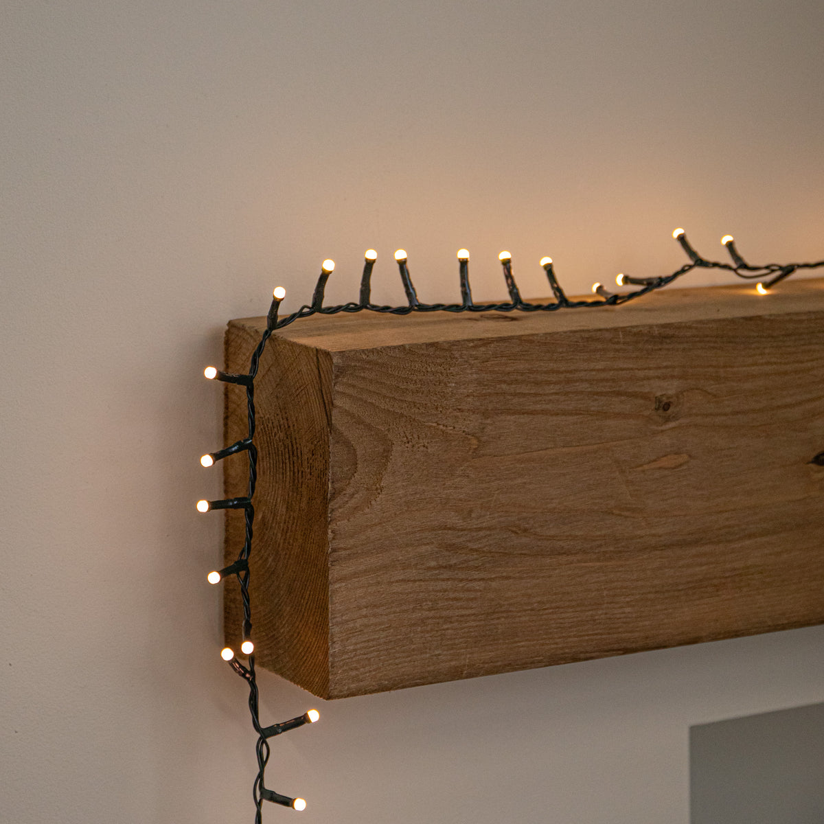 9m 360 LED BerryBrights Christmas String Lights in Warm White