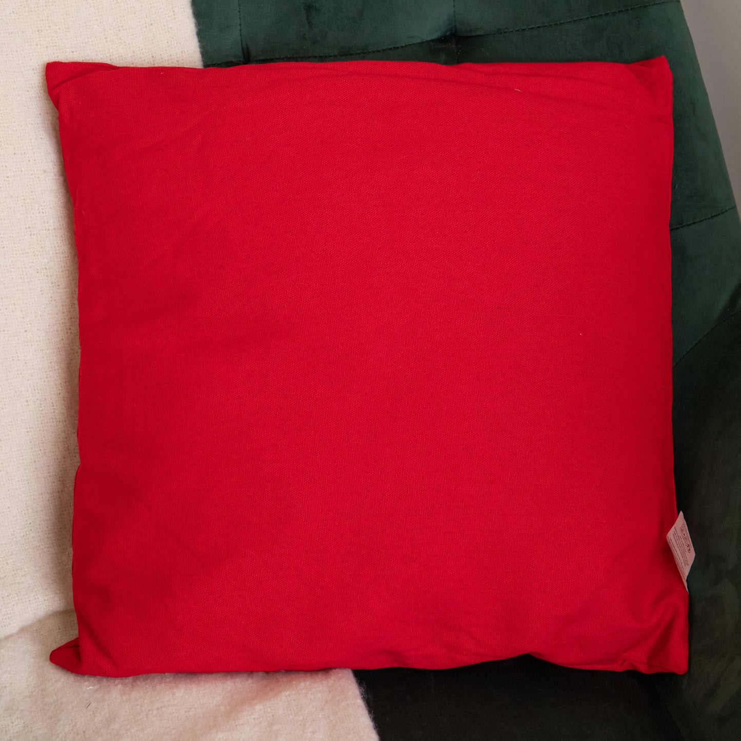 43cm Soft Red Santa Hat Christmas Cushion Decoration