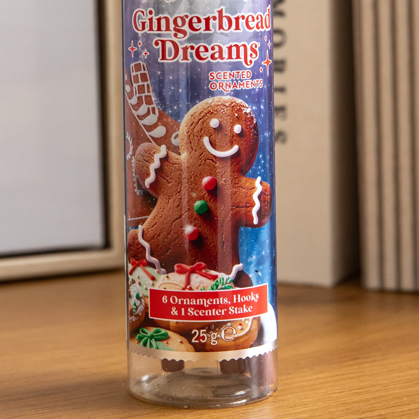 25g Gingerbread Dreams Scented Christmas Scentsicles with Hanging Hooks
