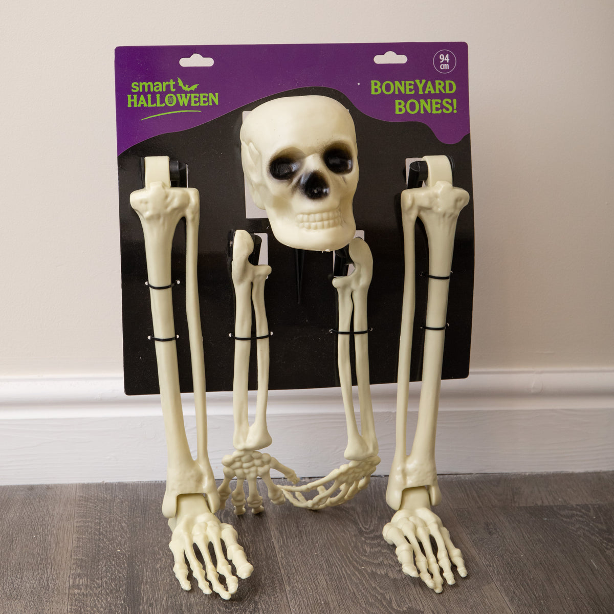 95cm Halloween BoneYard Bones Skeleton Decoration with Ground Stakes