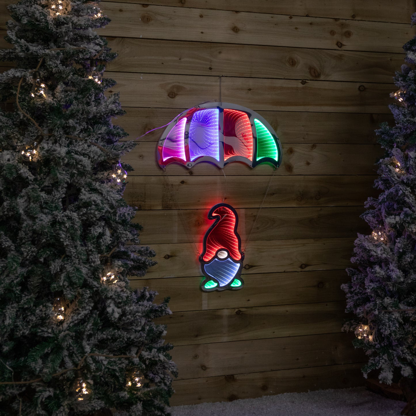 85cm LED Infinity Light Gonk Hanging Parachute