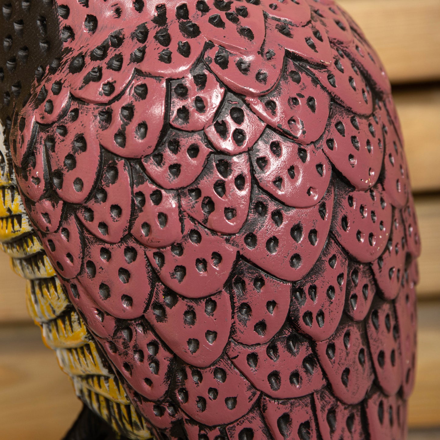 35cm Large Outdoor Plastic Owl Bird Deterrent