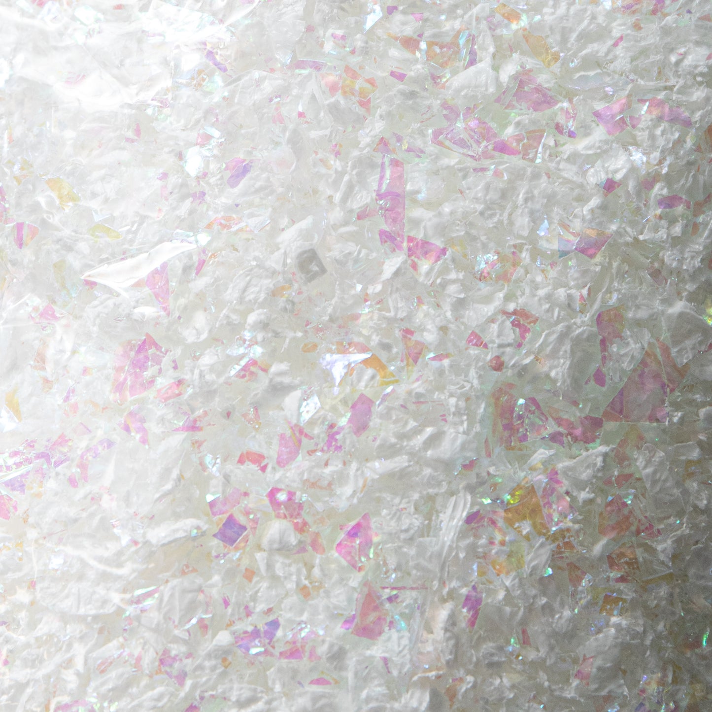 3 Pack of 150g of Frosted Iridescent Fake Christmas Snow Decoration