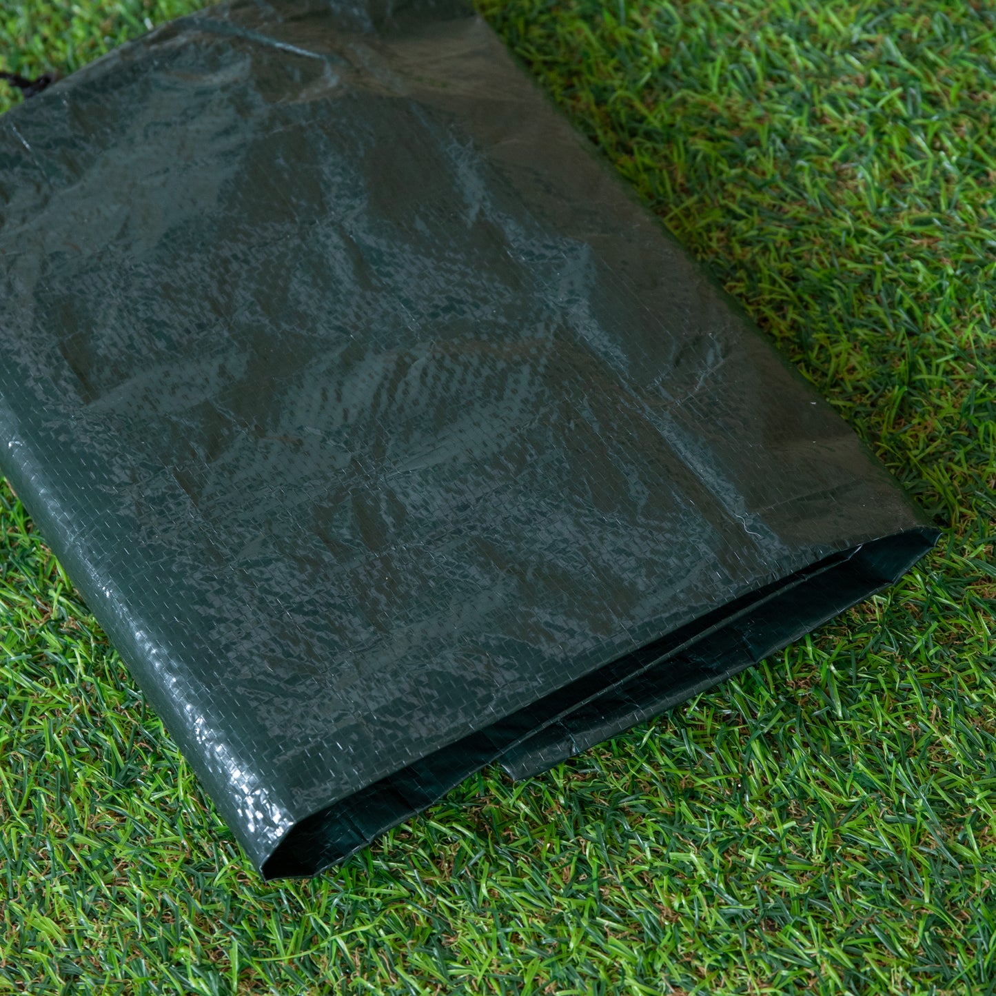 1.5m Waterproof Protective Garden Parasol Cover with Tie Down Cord & Zip