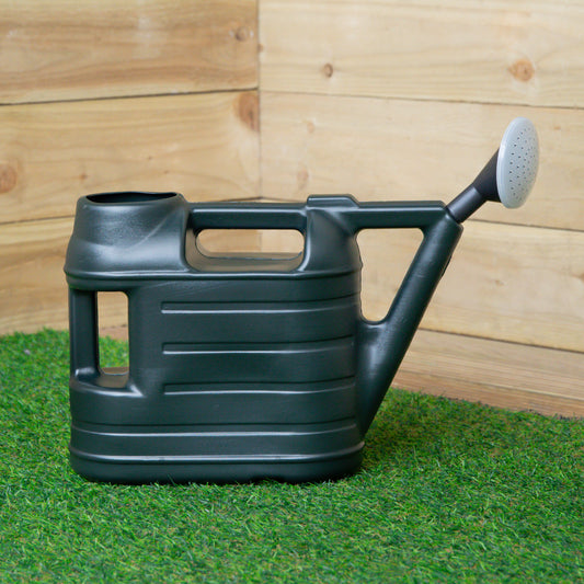 6.5L Garden Patio Ward Watering Can with Rose in Green