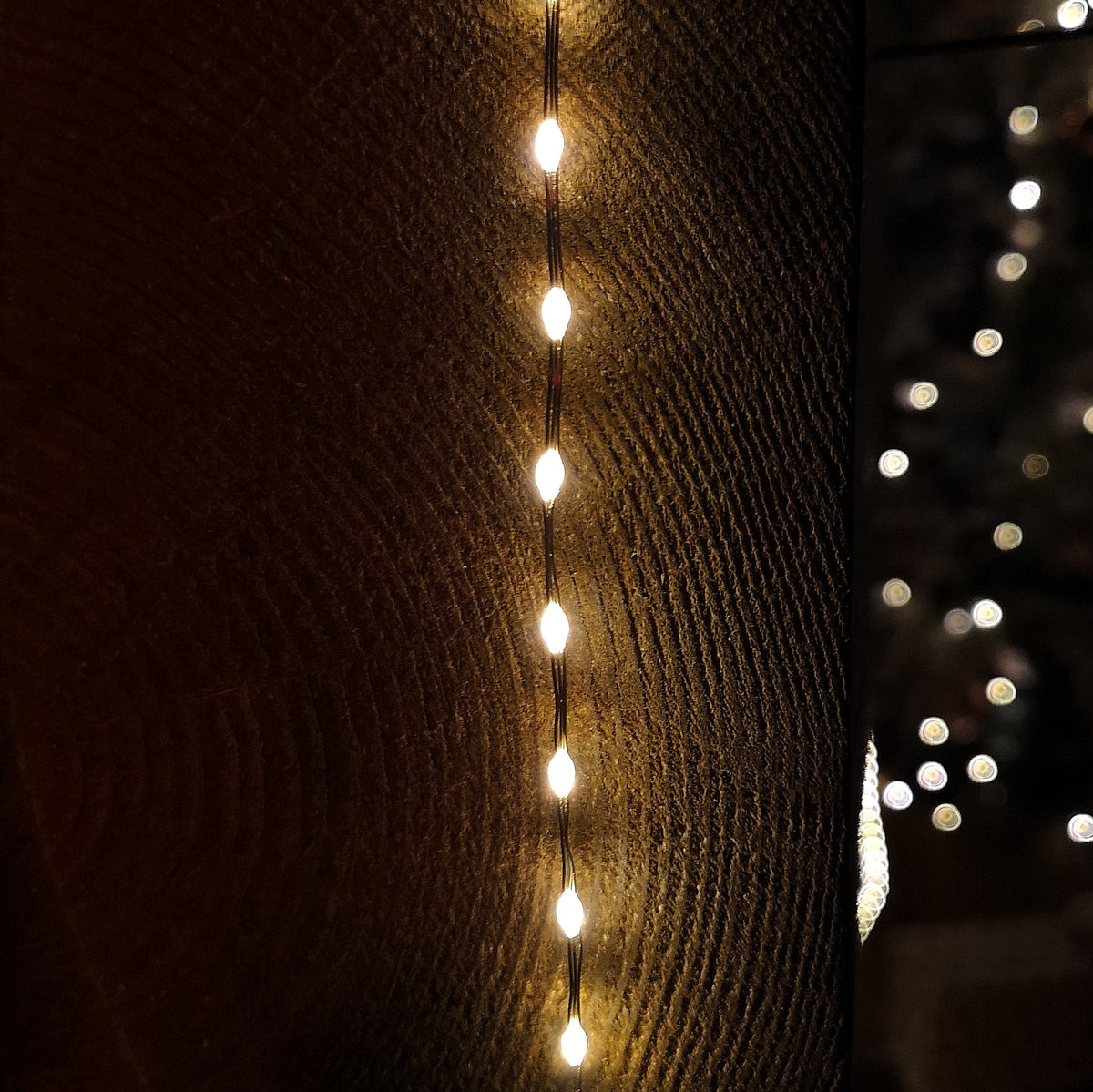 12.8m Compact MicroBrights Christmas Lights with 800 LEDs in Warm White