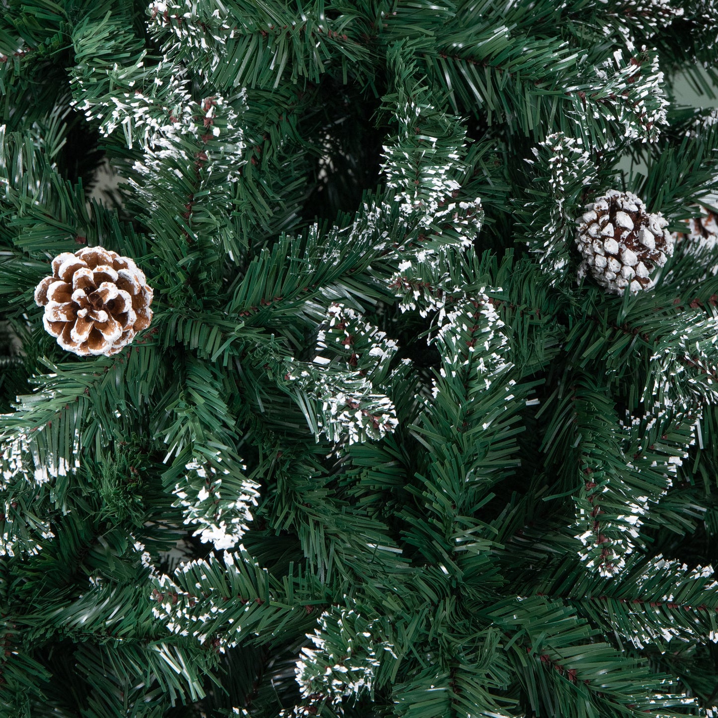 5ft (1.5m) Tall Rocky Mountain Pine Christmas Tree with 526 Snow Tipped Branches & Pinecones