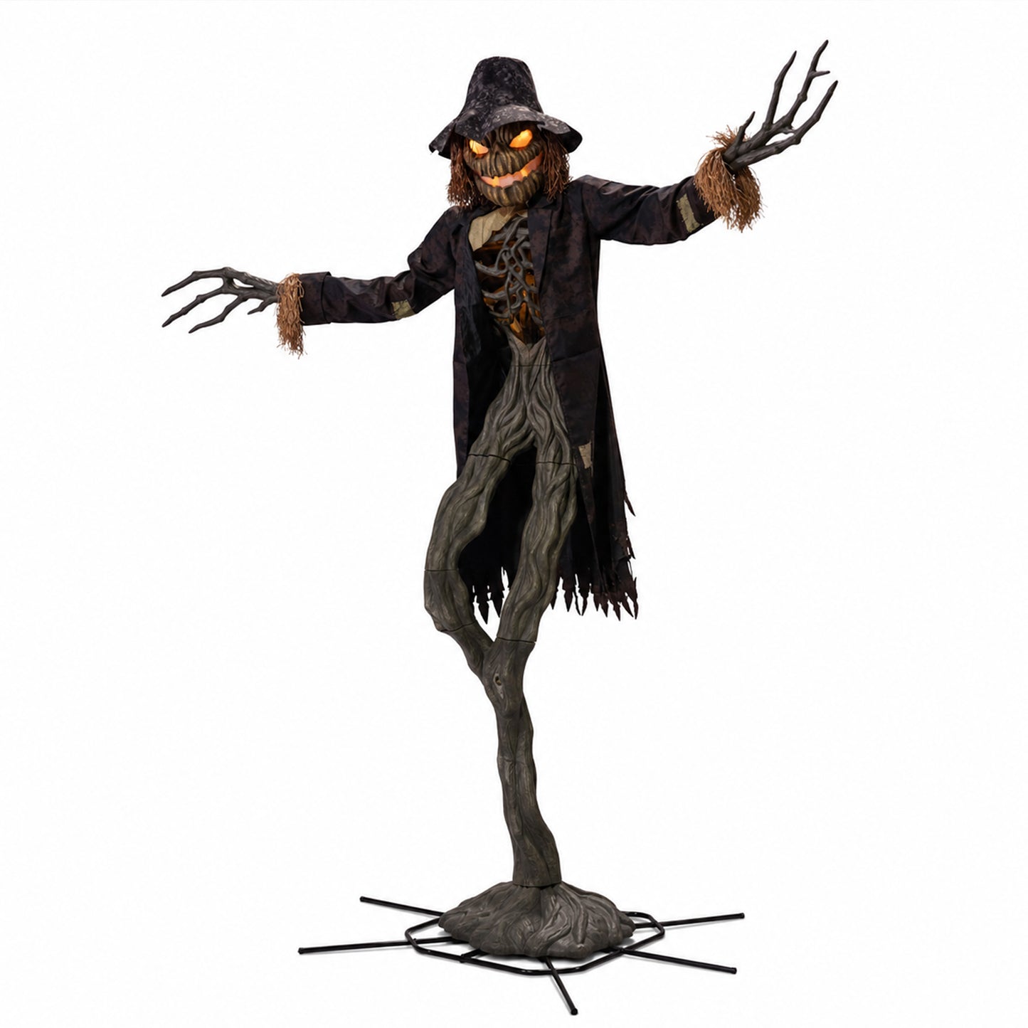 Home Accents 15ft Giant Sized Animated LED Worricrow Scarecrow Halloween Decoration