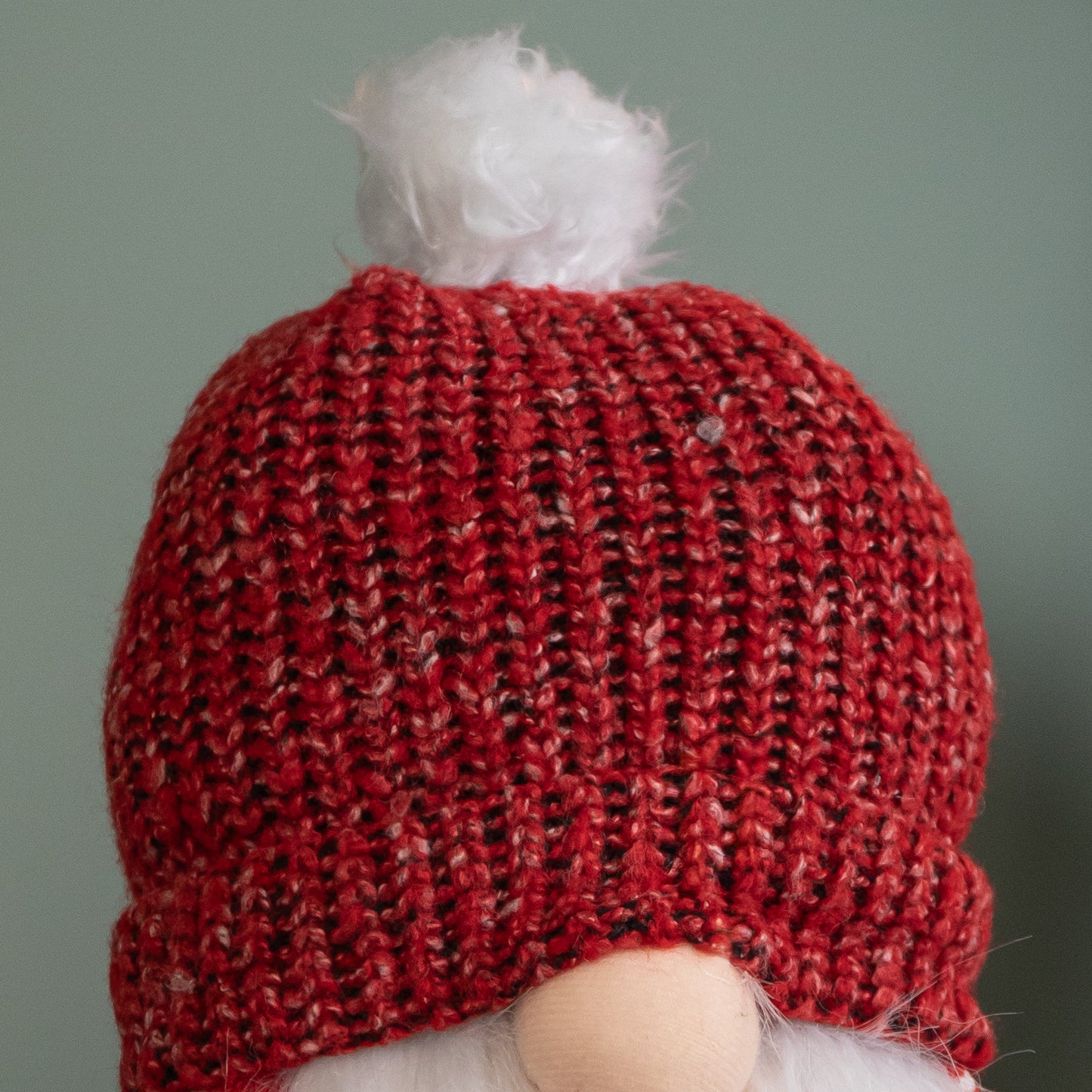 40cm Large Red Gonk with Bobbly Hat Christmas Decoration