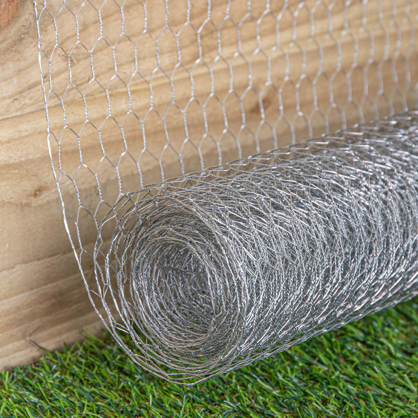5m x 60cm x 13mm Galvanised Steel Chicken Garden Wire Net Fencing