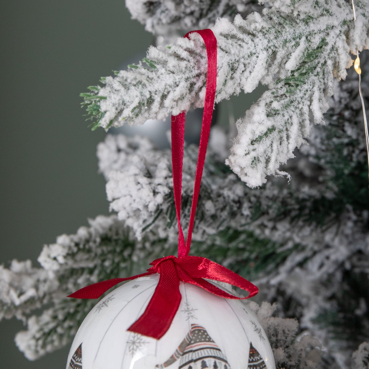 7cm Set of 14 Traditional Vintage Christmas Gonk Tree Baubles