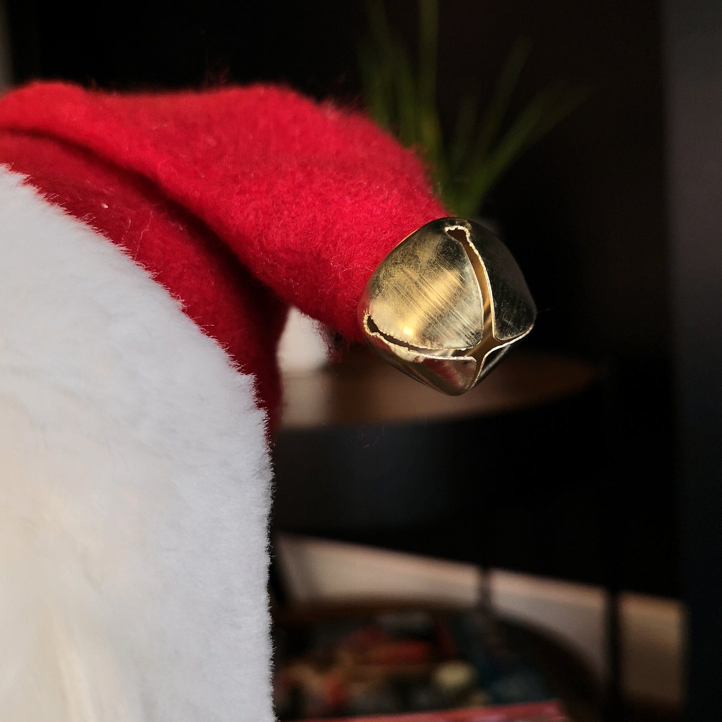 60cm Red Standing Santa Claus Indoor Decoration with Present and Green Sack