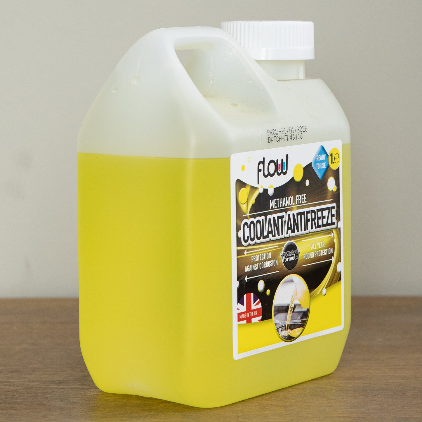 1 Litres Car Engine Coolant and AntiFreeze Fluid for All Vehicles