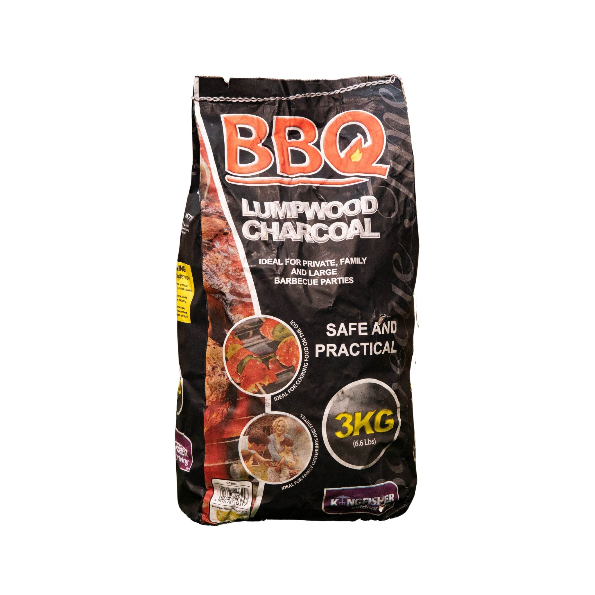 3kg Lumpwood Charcoal for Barbecues / BBQs Coal