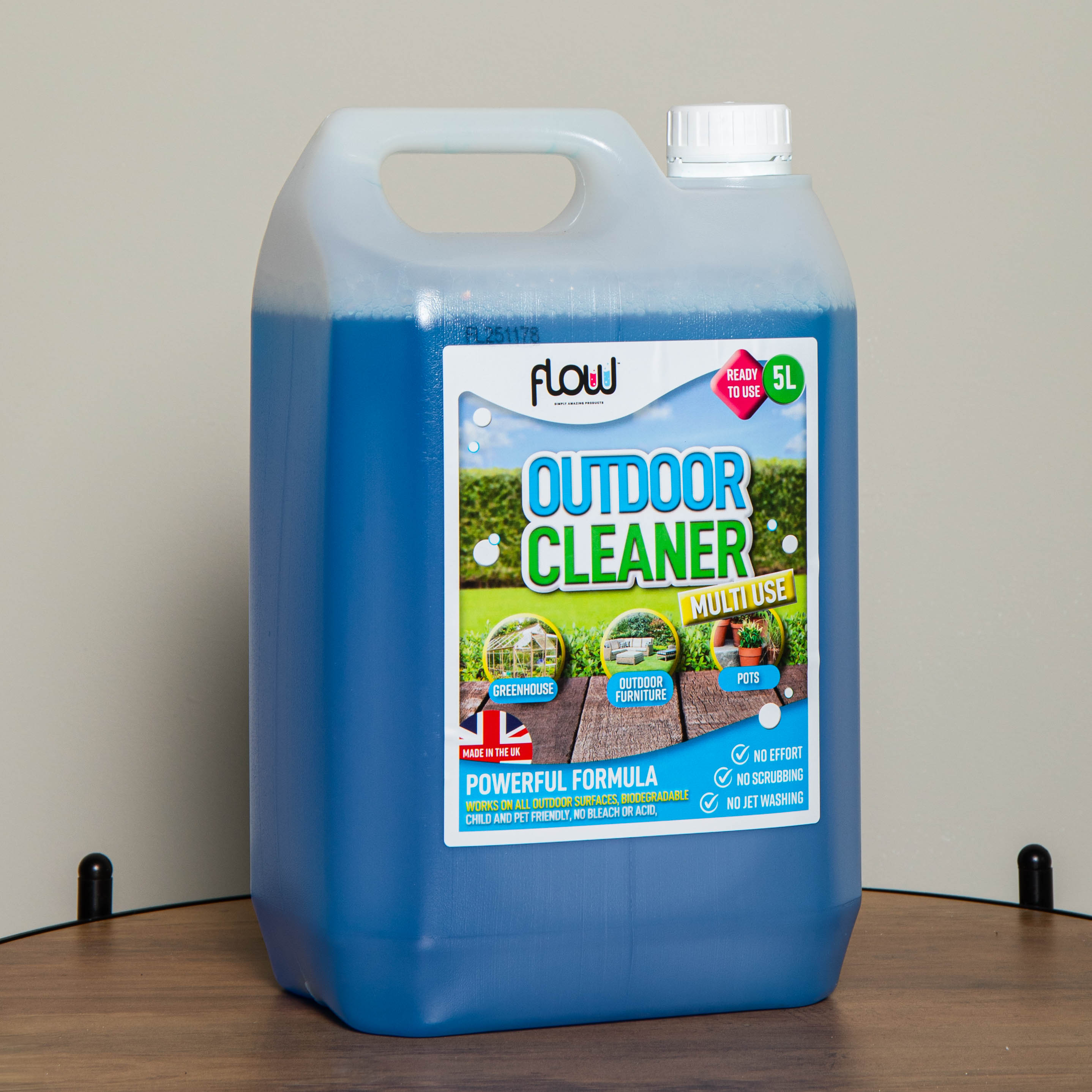 5 Litre Outdoor Patio and Decking Multi-Purpose Cleaner