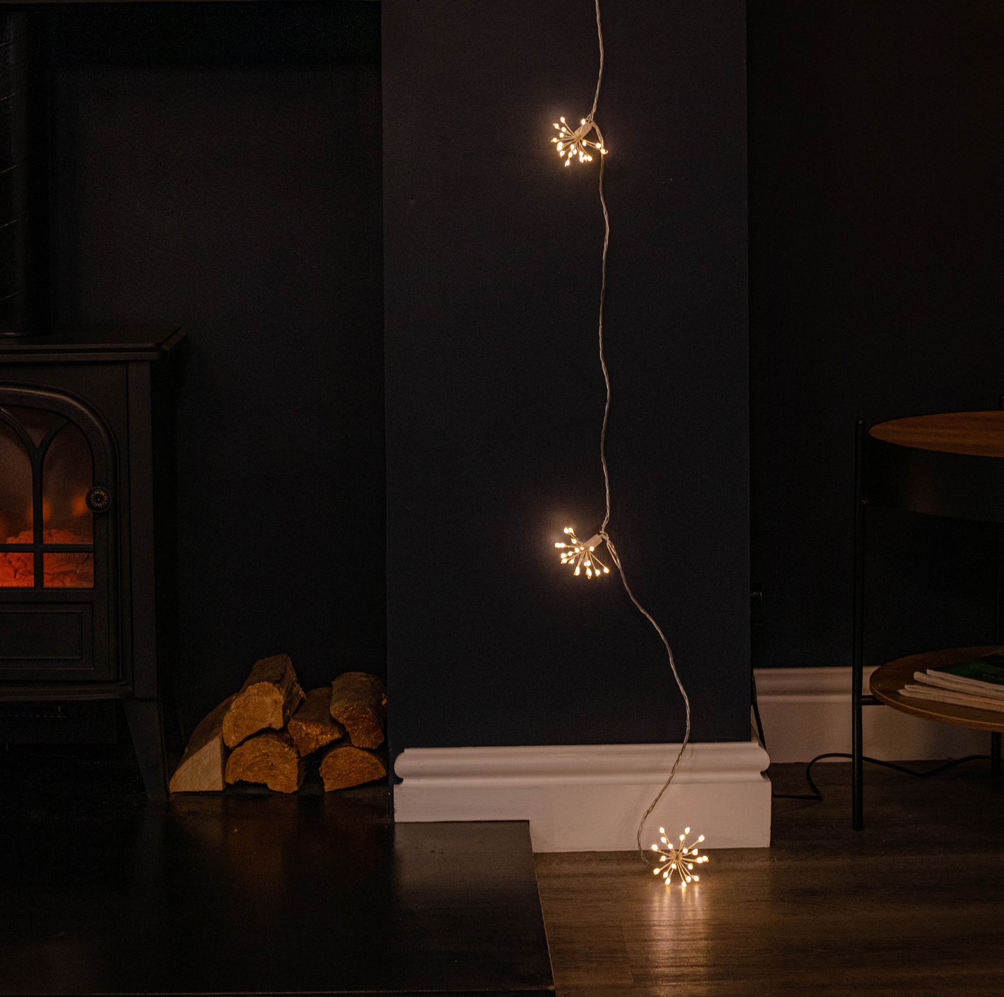 4.5m Ultra Brights Starburst Multi-Action Christmas Lights with 200 Warm White LEDs and Timer Function