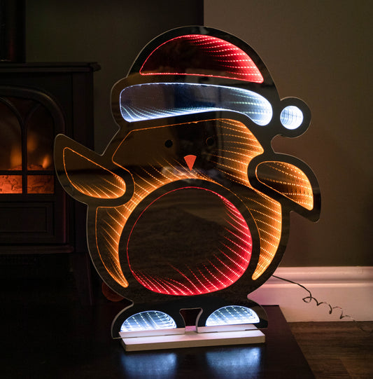Robin Infinity Mirror Cheap LED Christmas Infinity Lights - Infinity Mirrors– Cheaper Online