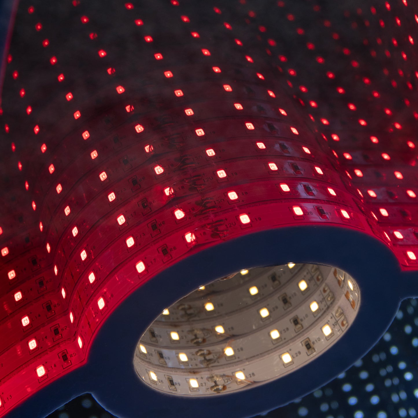 60cm Light up Christmas Gnome Infinity Light Decoration with Multi-Coloured LEDs