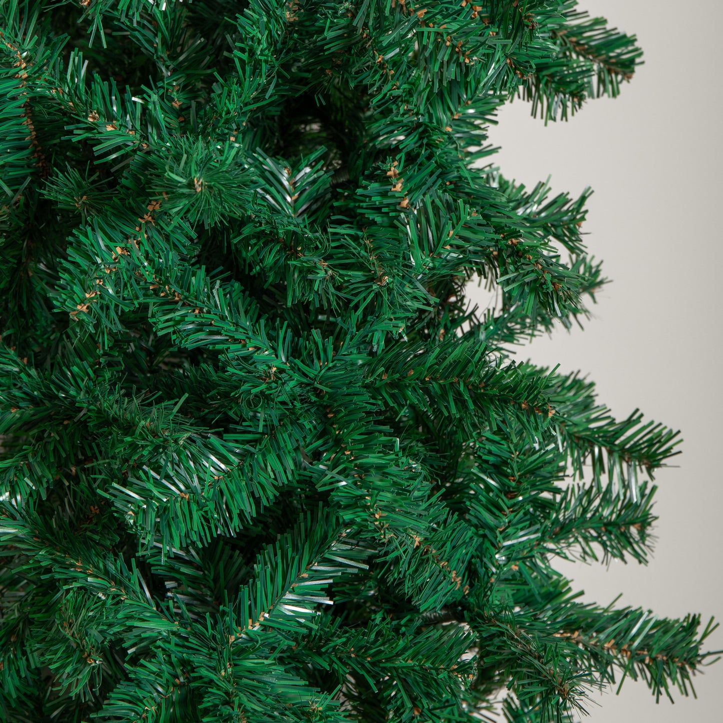 8ft (2.40m) Samuel Alexander Single Door Plain Green Flat Top Christmas Tree Arch with 2000 Tips