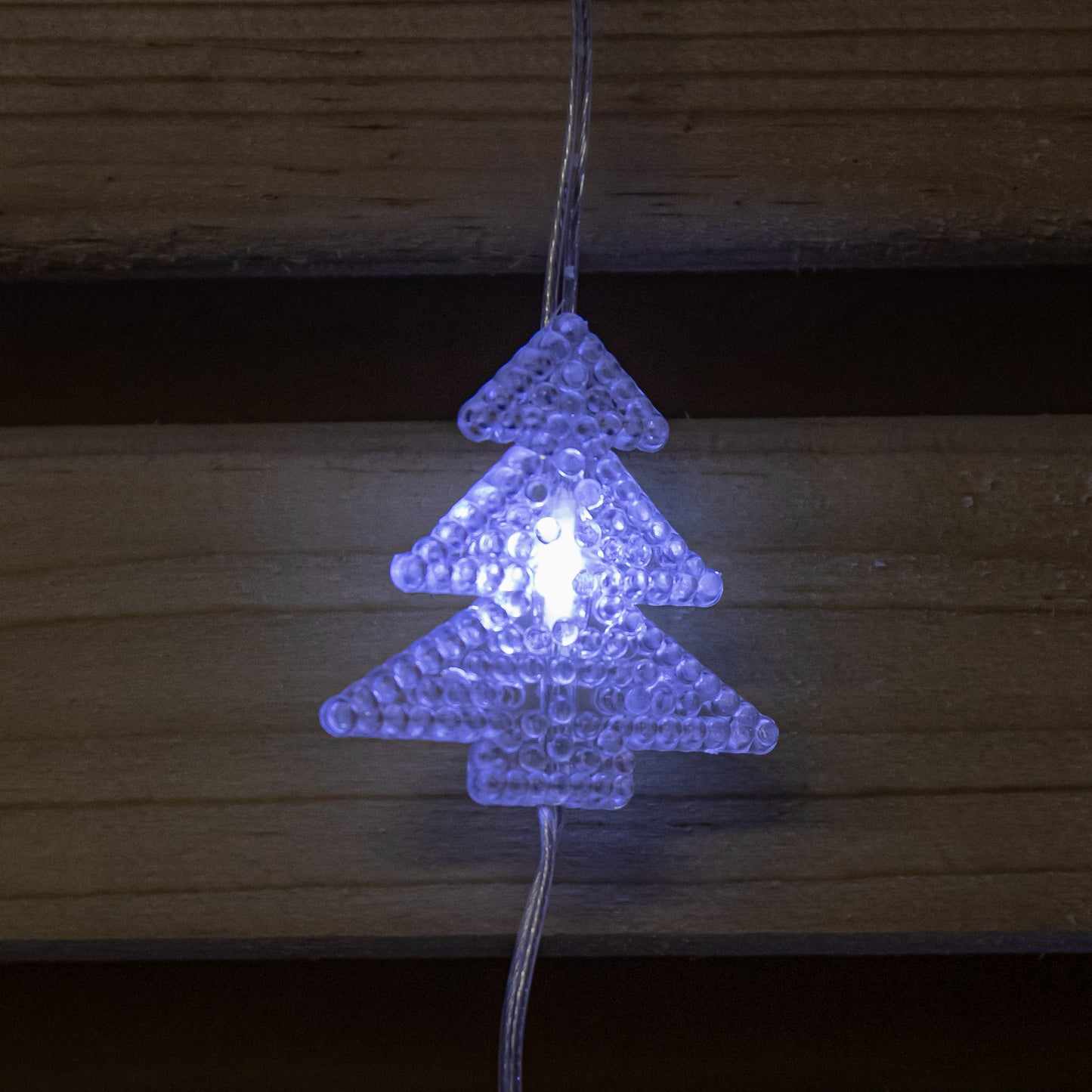 1.2 x 1.2m Light up Christmas Tree Curtain Lights with 108 White LEDs